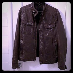 Banana Republic genuine leather jacket.